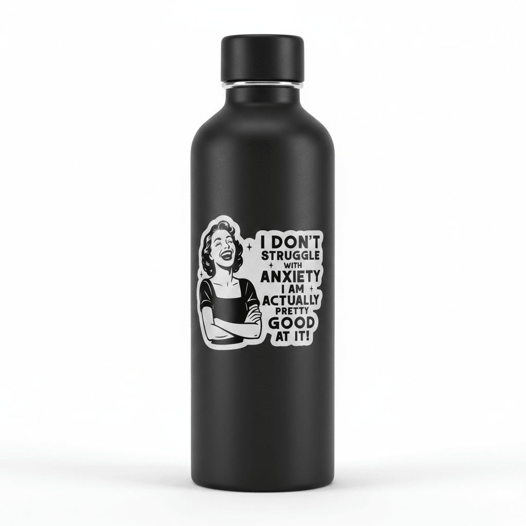 I don't struggle with anxiety I am actually pretty good at it - Stickers and More by MatthiaStickers and More by Matthia