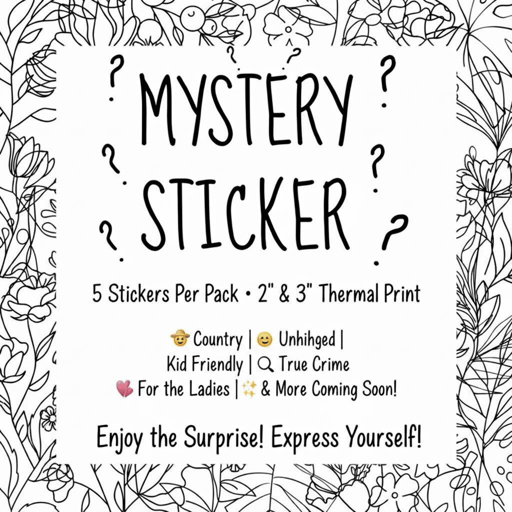 Mystery Sticker Pack - Stickers and More by MatthiaStickers and More by Matthia