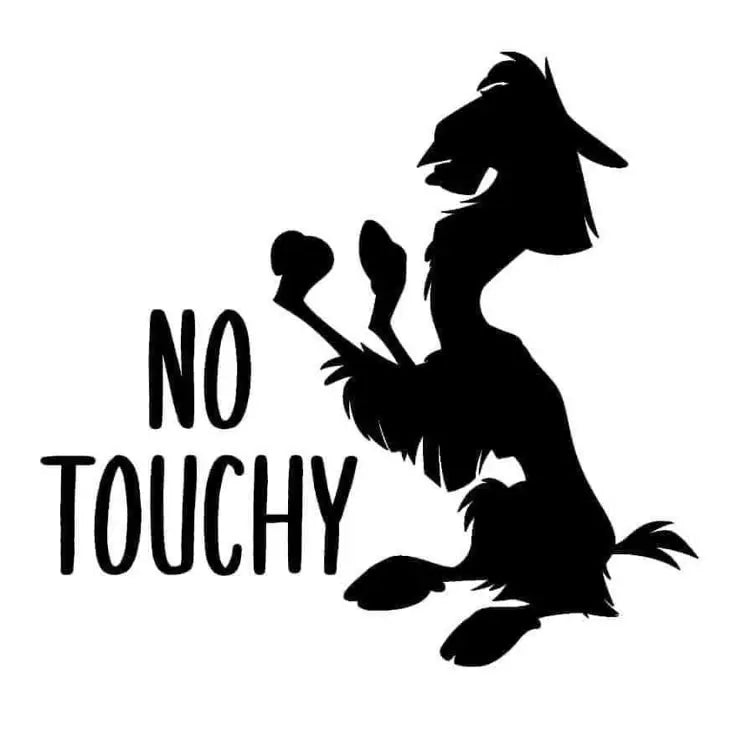 No Touchy - Stickers and More by MatthiaStickers and More by Matthia