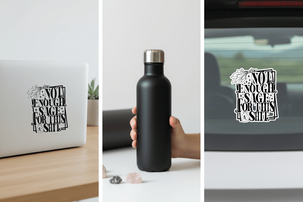 Not enough sage for this shit - Stickers and More by MatthiaStickers and More by Matthia