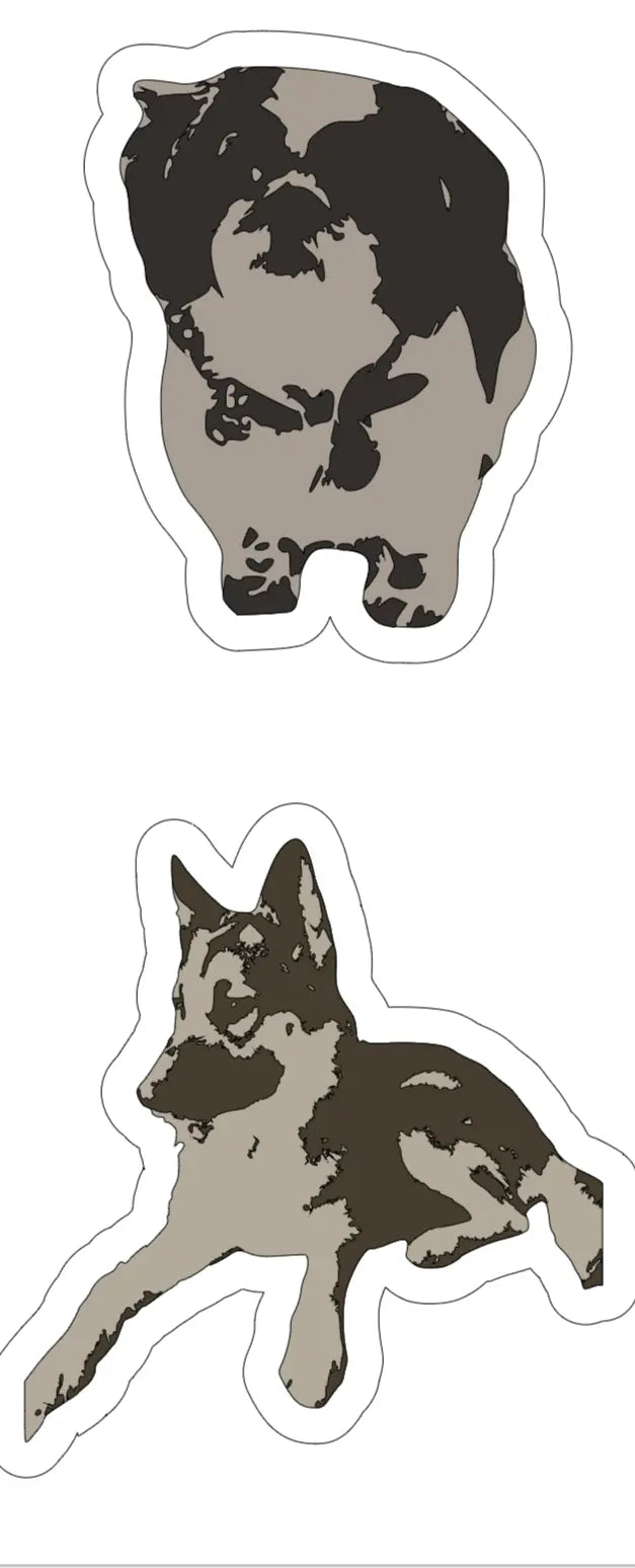 Custom Dog Decals Stickers and More by Matthia