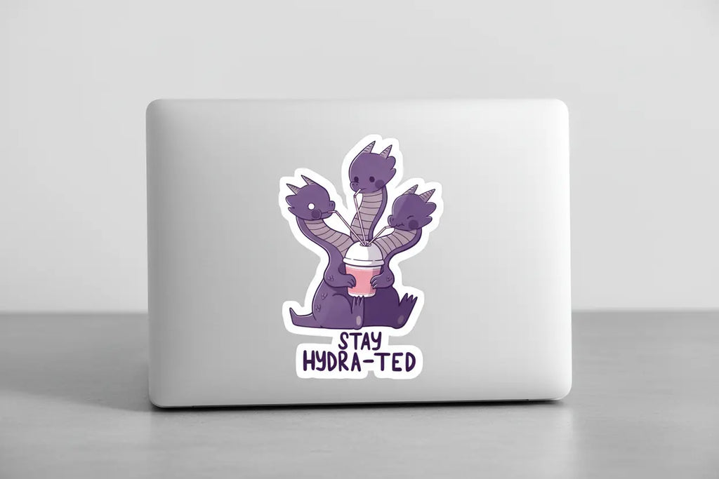 Stay Hydra-ted Stickers and More by Matthia
